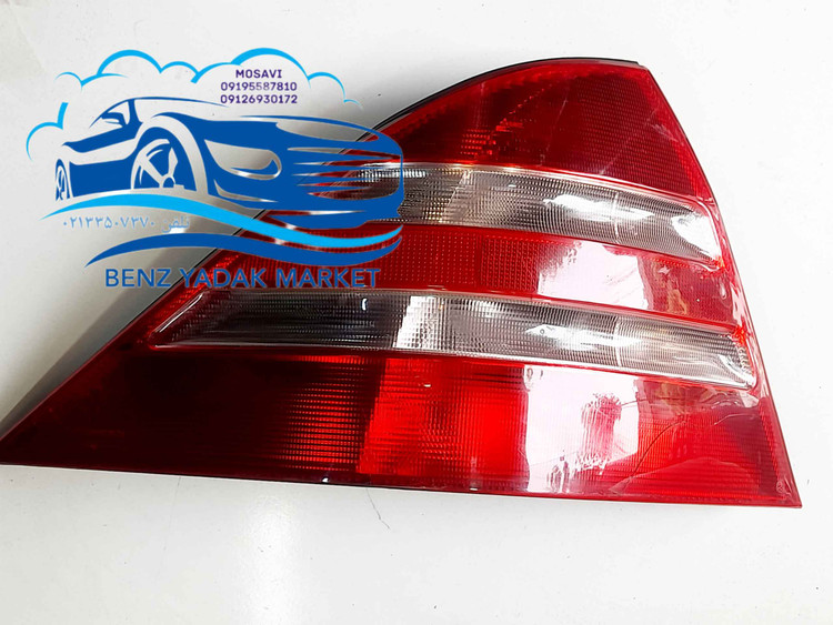 چراغ عقب چپ مرسدس بنز S500 W220 مدل ۲۰۰۲ کامل در حد