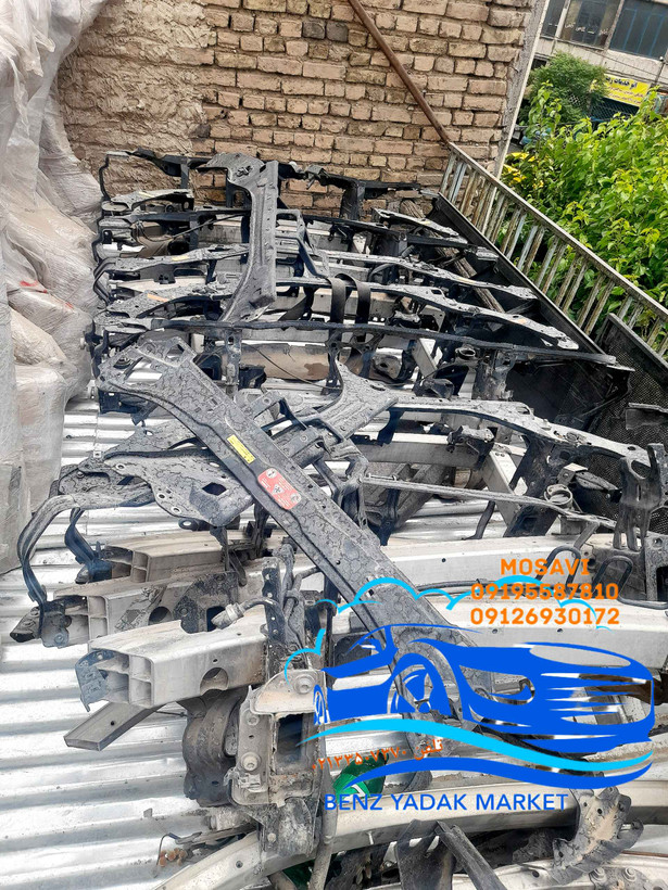 دماغه جلو مرسدس بنز W211 مدل ۲۰۰۹ استوک اصلی 